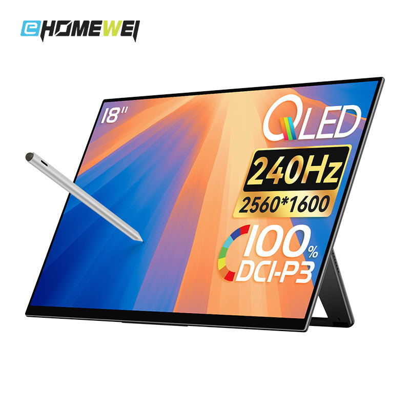 D6 2.5K 240Hz Touchscreen Portable Monitor with stylus support