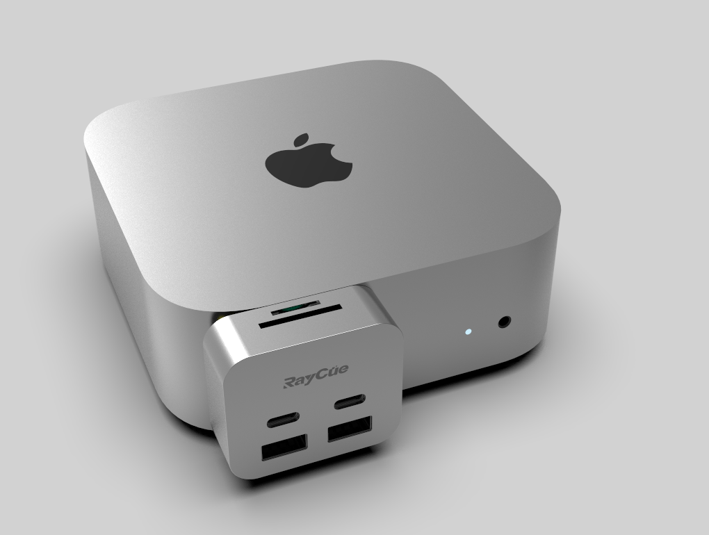 RayCue MiniPack – The Ultimate Expansion Dock for Mac Mini M4