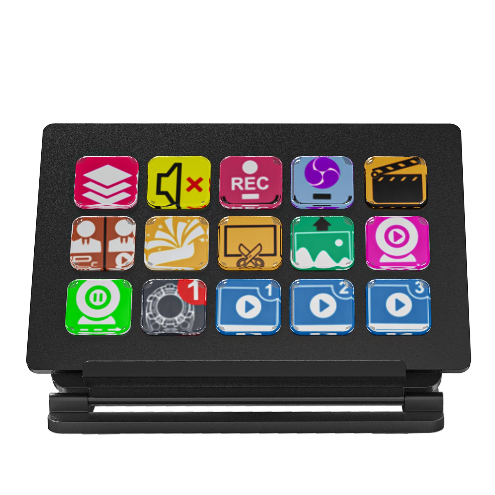 Elgato Stream Deck-Live Content Creation newest Controller with 15 Customizable LCD Key