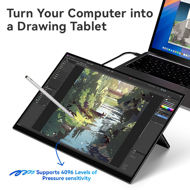 D6 2.5K 240Hz Touchscreen Portable Monitor with stylus support