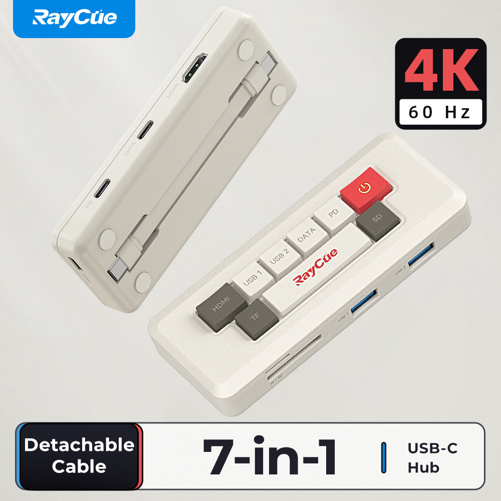 RayCue 128K: Retro Style Multifunctional Dock w/ Display